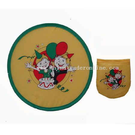 Nylon Foldable Frisbee from China